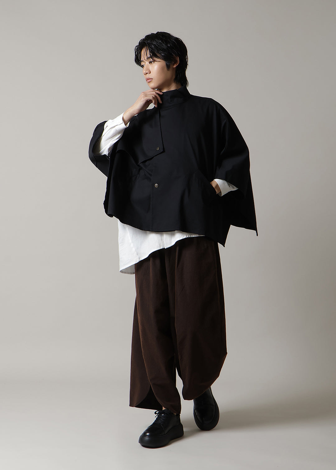 Matou Poncho Cotton Chino – マザーハウス 公式サイト