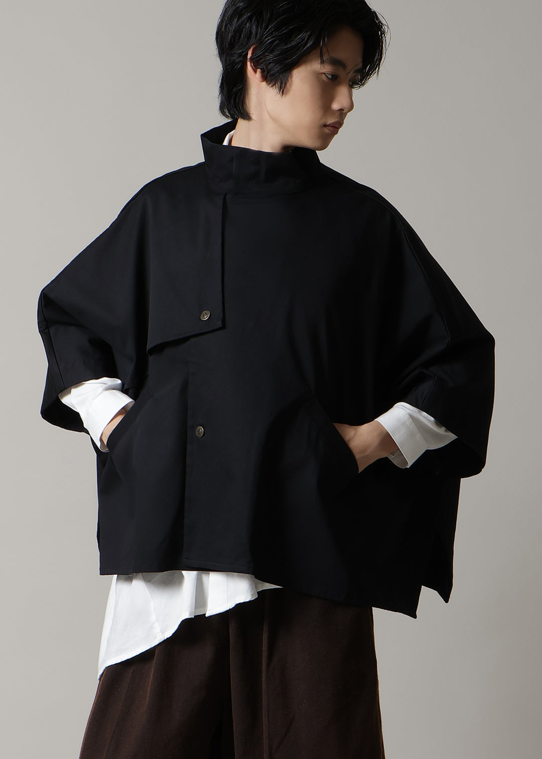 Matou Poncho Cotton Chino – マザーハウス 公式サイト