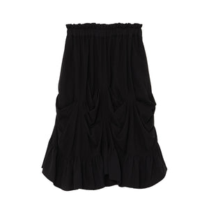 ユラギ ランダムピンチスカート 150dtツイルカディ