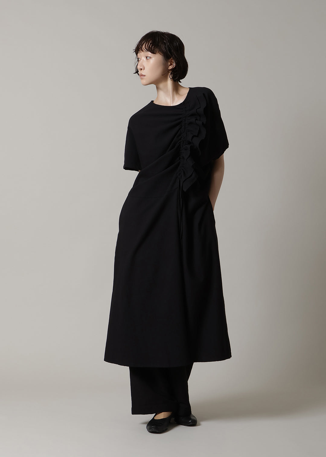 Rhythm Gather Frill OP 150tw Khadi