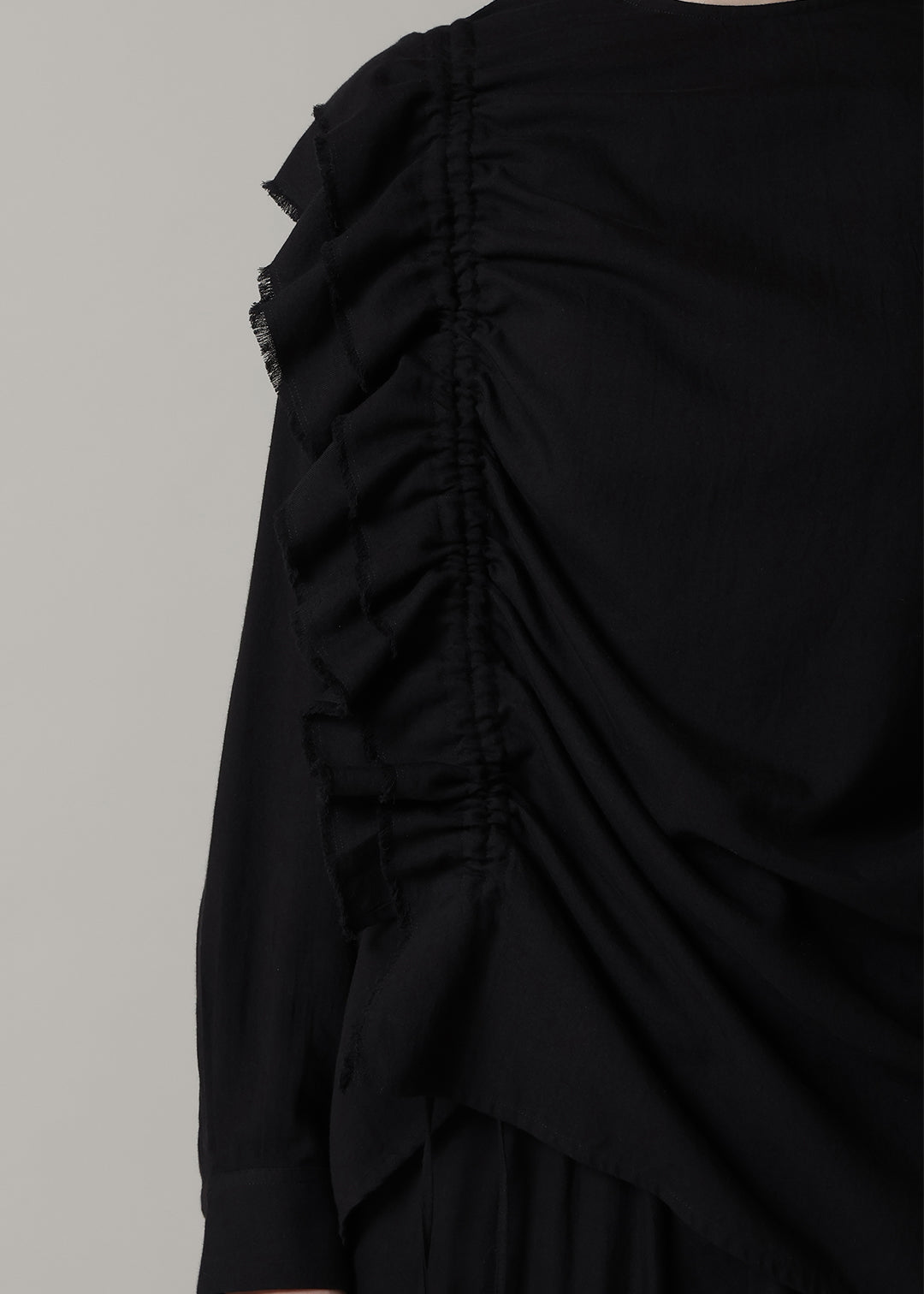 Rhythm Gather Frill SH 150tw Khadi