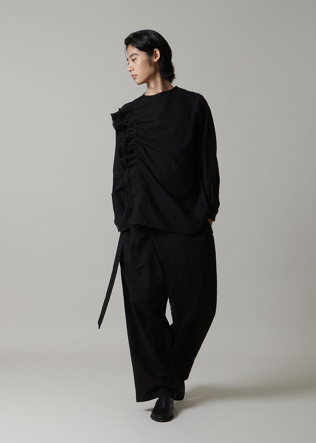 Rhythm Gather Frill SH 150tw Khadi