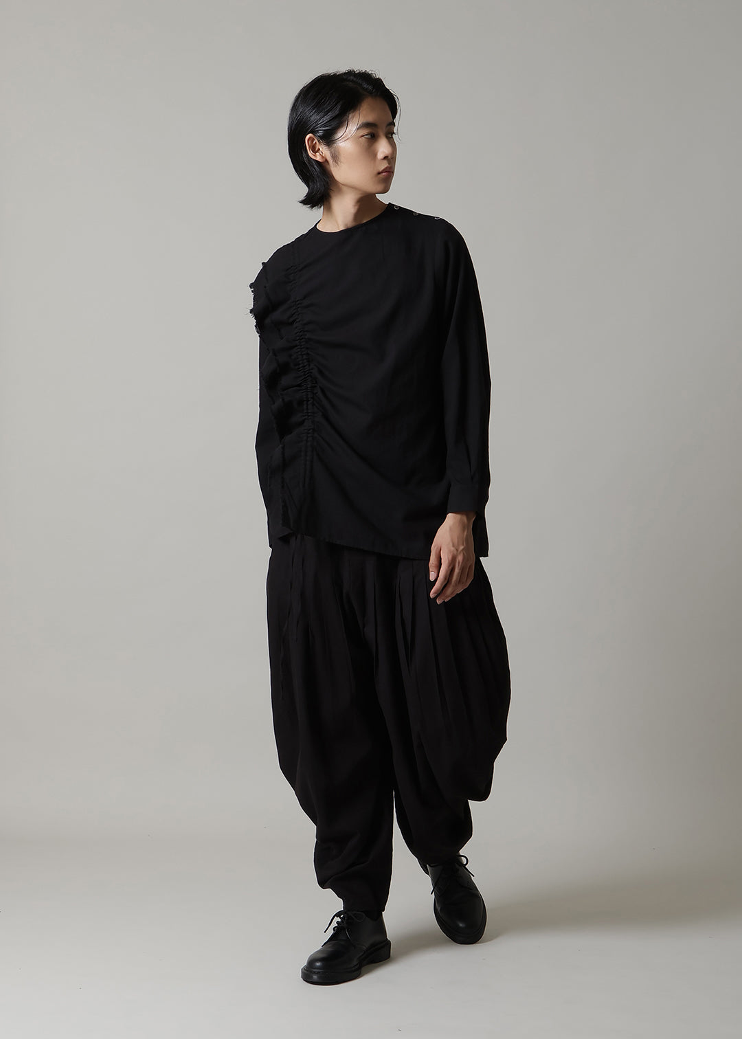 Rhythm Gather Frill SH 150tw Khadi