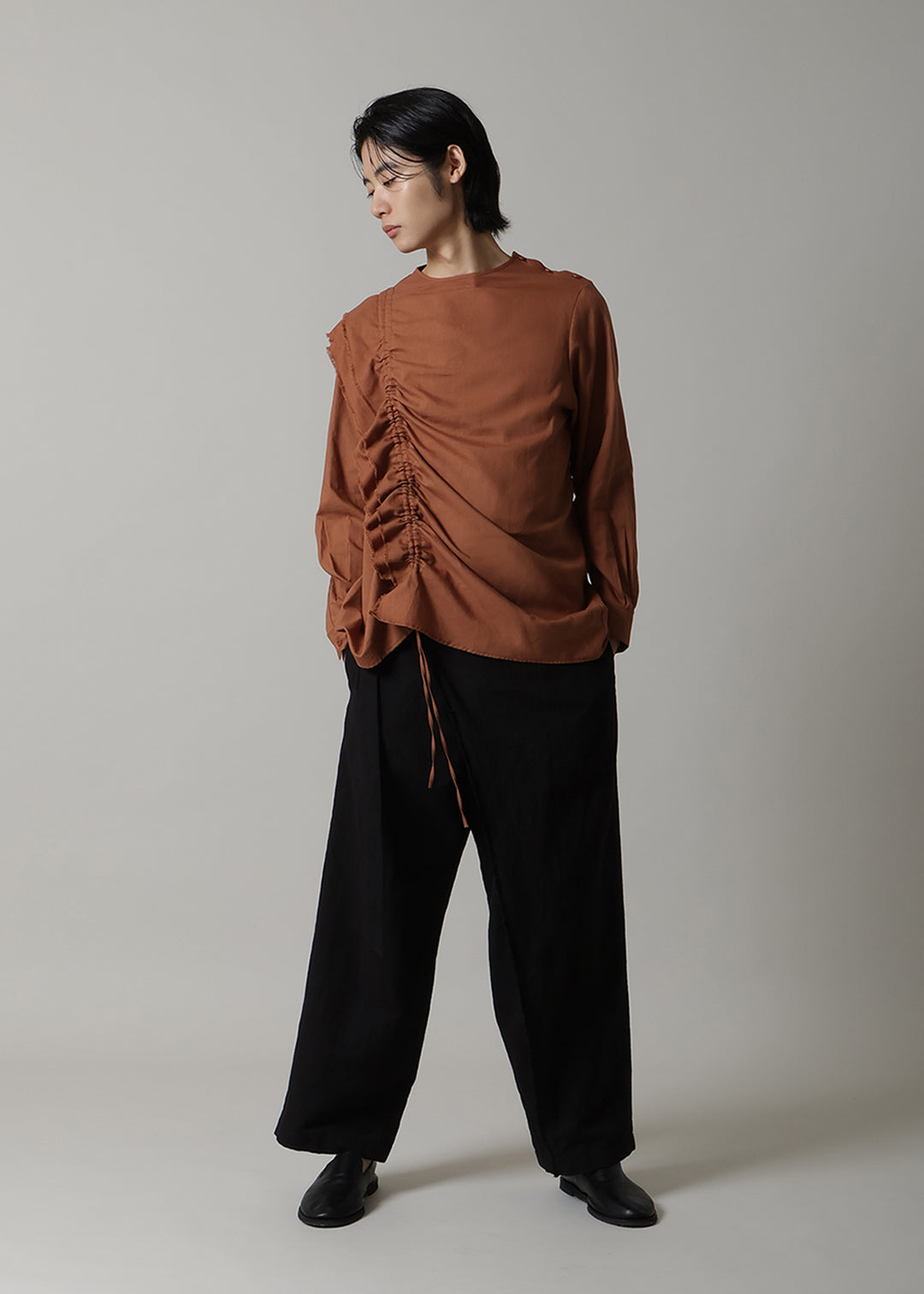 Rhythm Gather Frill SH 150tw Khadi