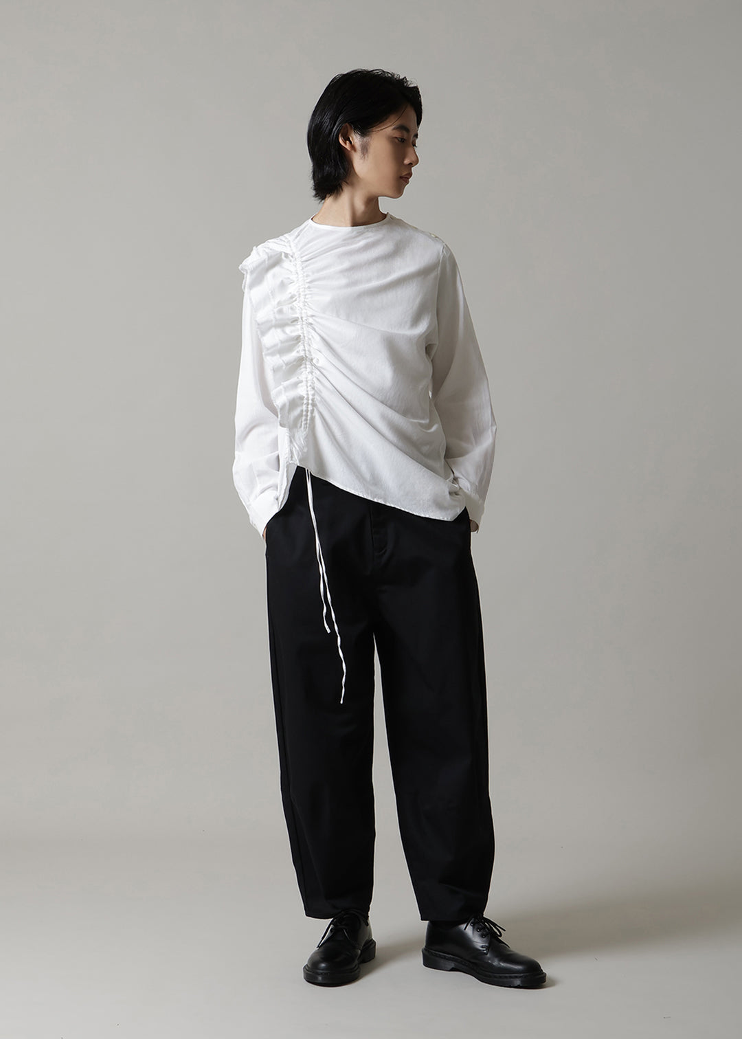 Rhythm Gather Frill SH 150tw Khadi