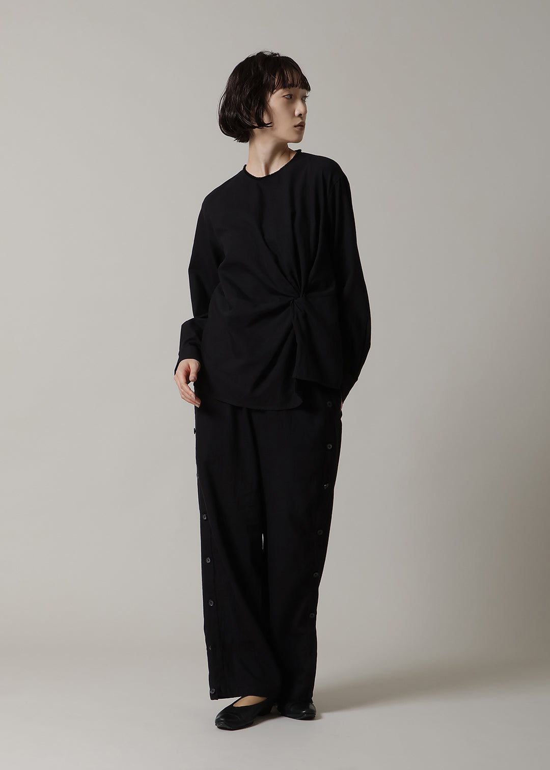 Yui Front Knotted Tops 150tw Khadi