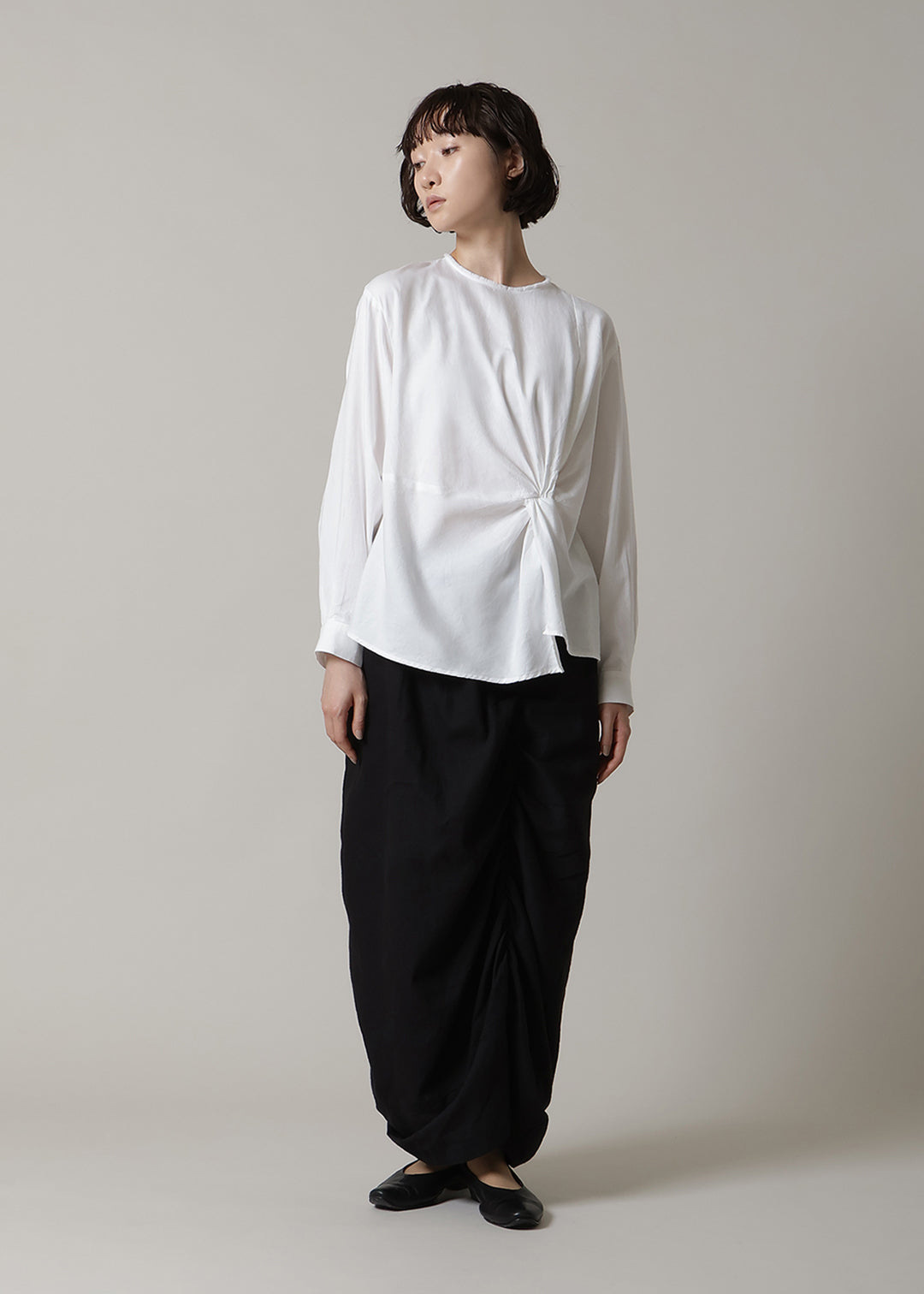 Yui Front Knotted Tops 150tw Khadi