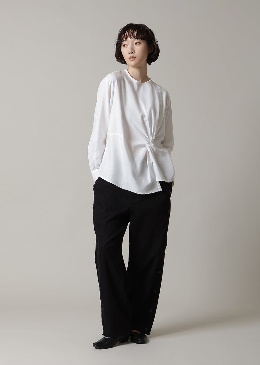 Xing Side Button PT 150dt tw Khadi