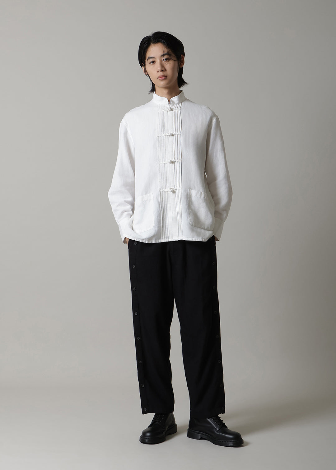 Xing Side Button PT 150dt tw Khadi