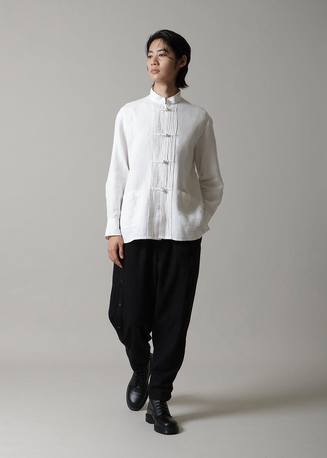 Xing Side Button PT 150dt tw Khadi