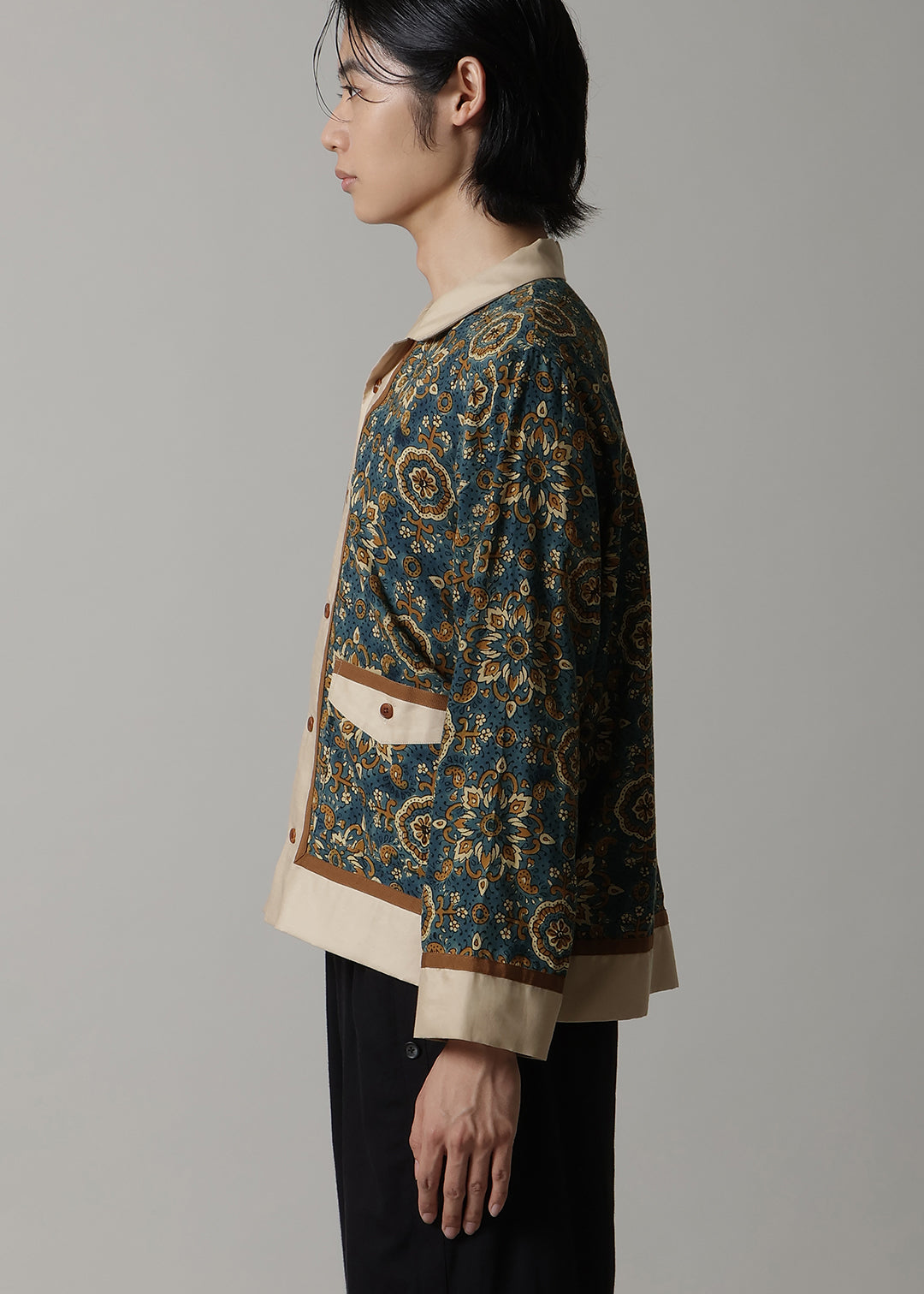 Xing Shirt Block Print (paisley)