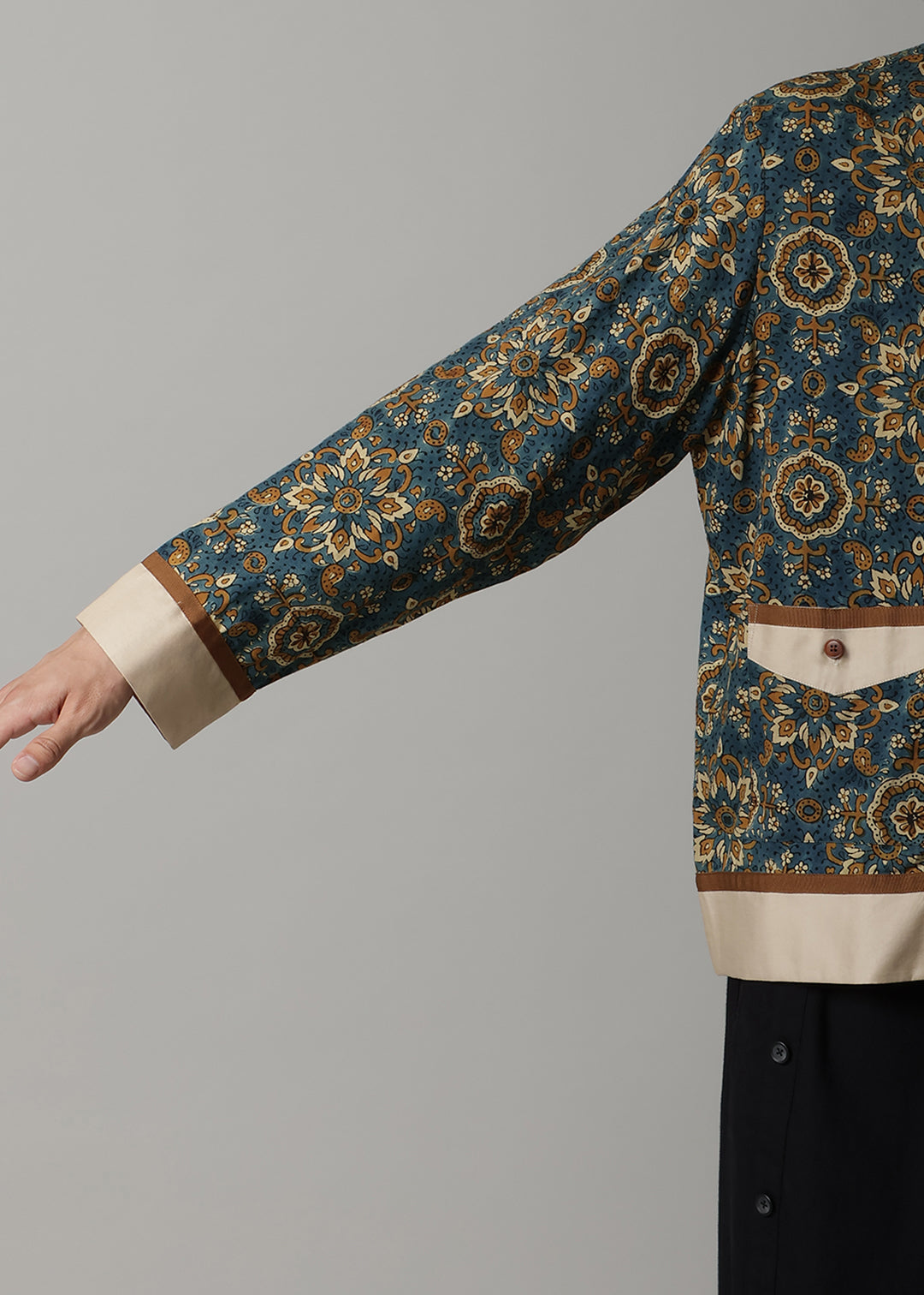 Xing Shirt Block Print (paisley)