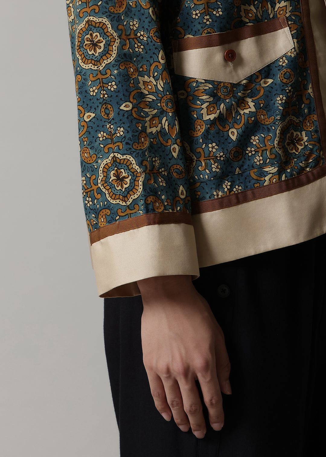 Xing Shirt Block Print (paisley)