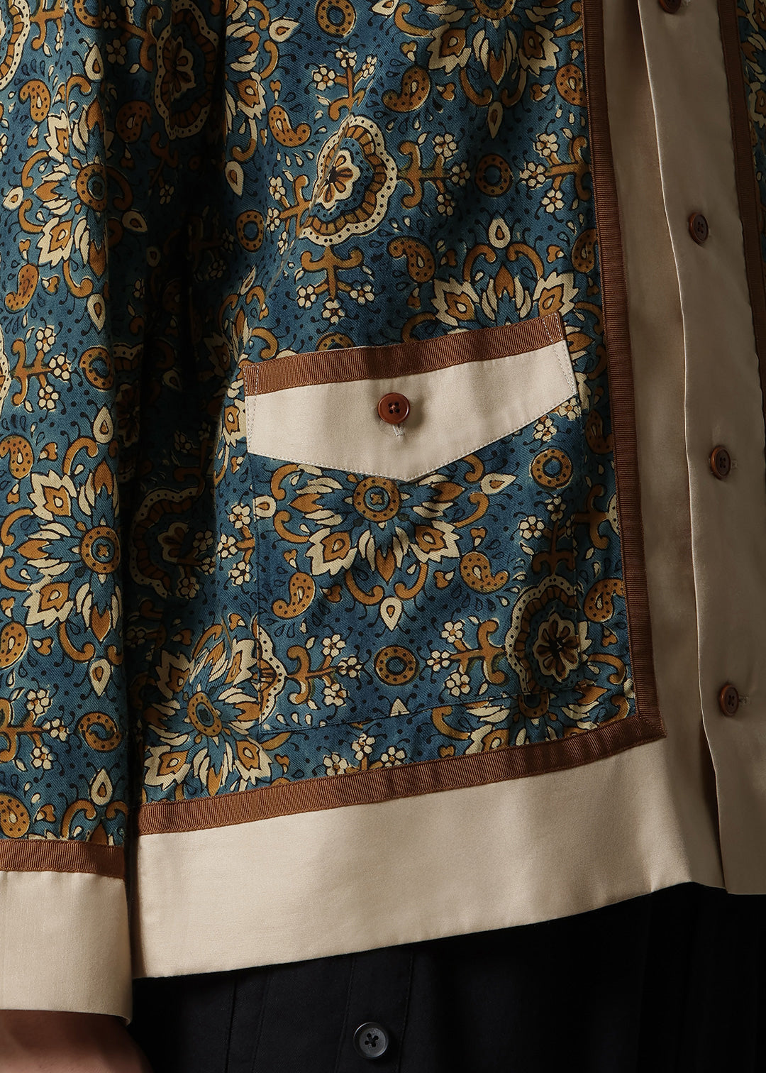 Xing Shirt Block Print (paisley)