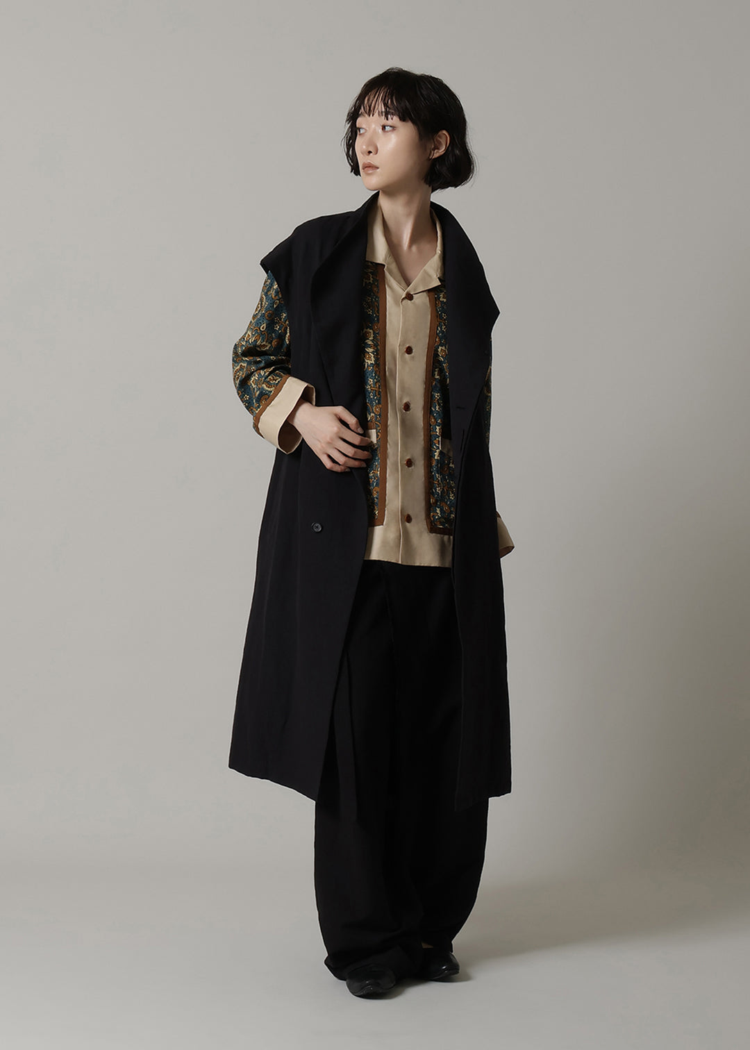 Xing Shirt Block Print (paisley)