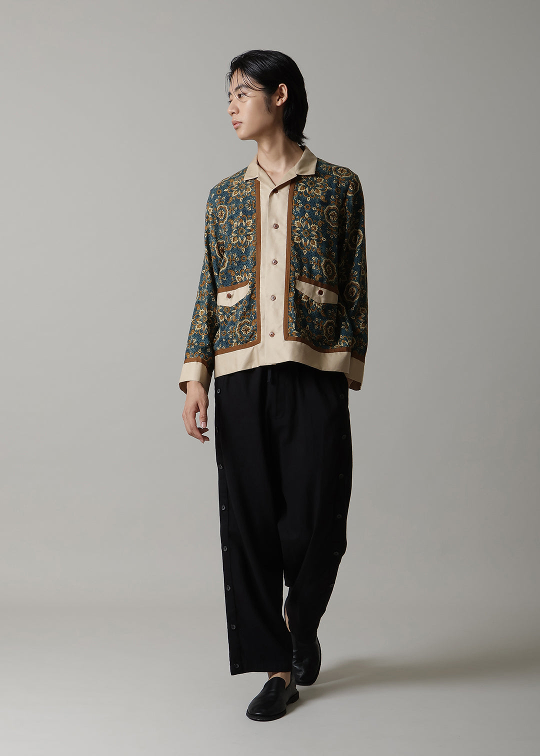 Xing Shirt Block Print (paisley)