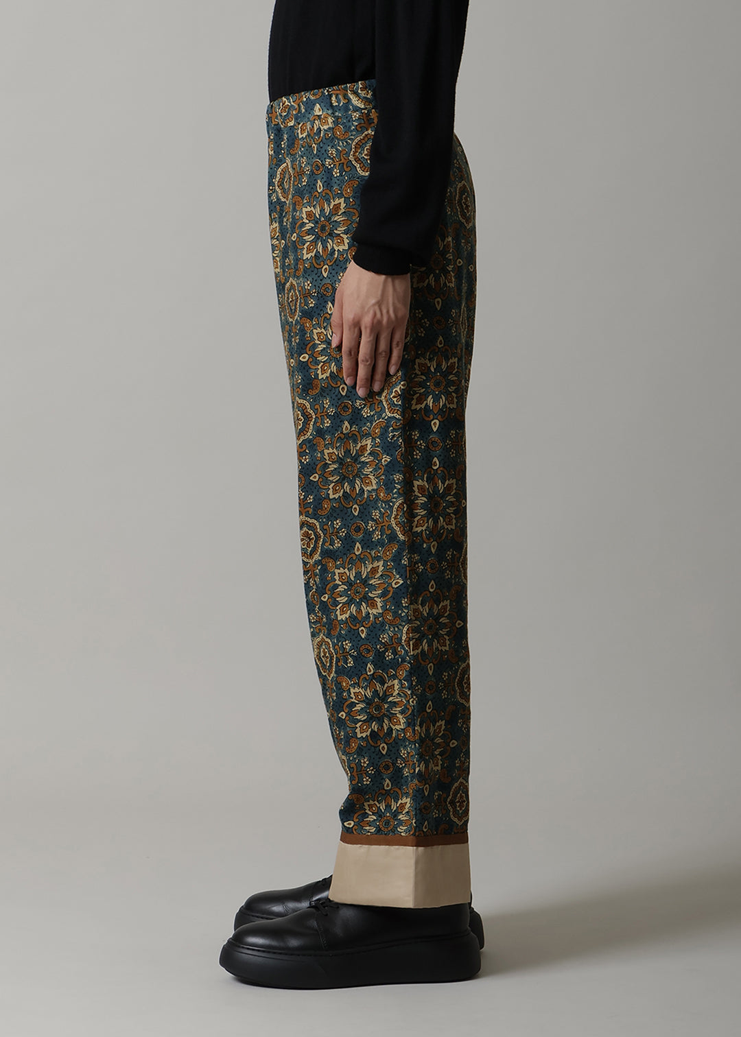 Xing Pants Block Print (paisley)