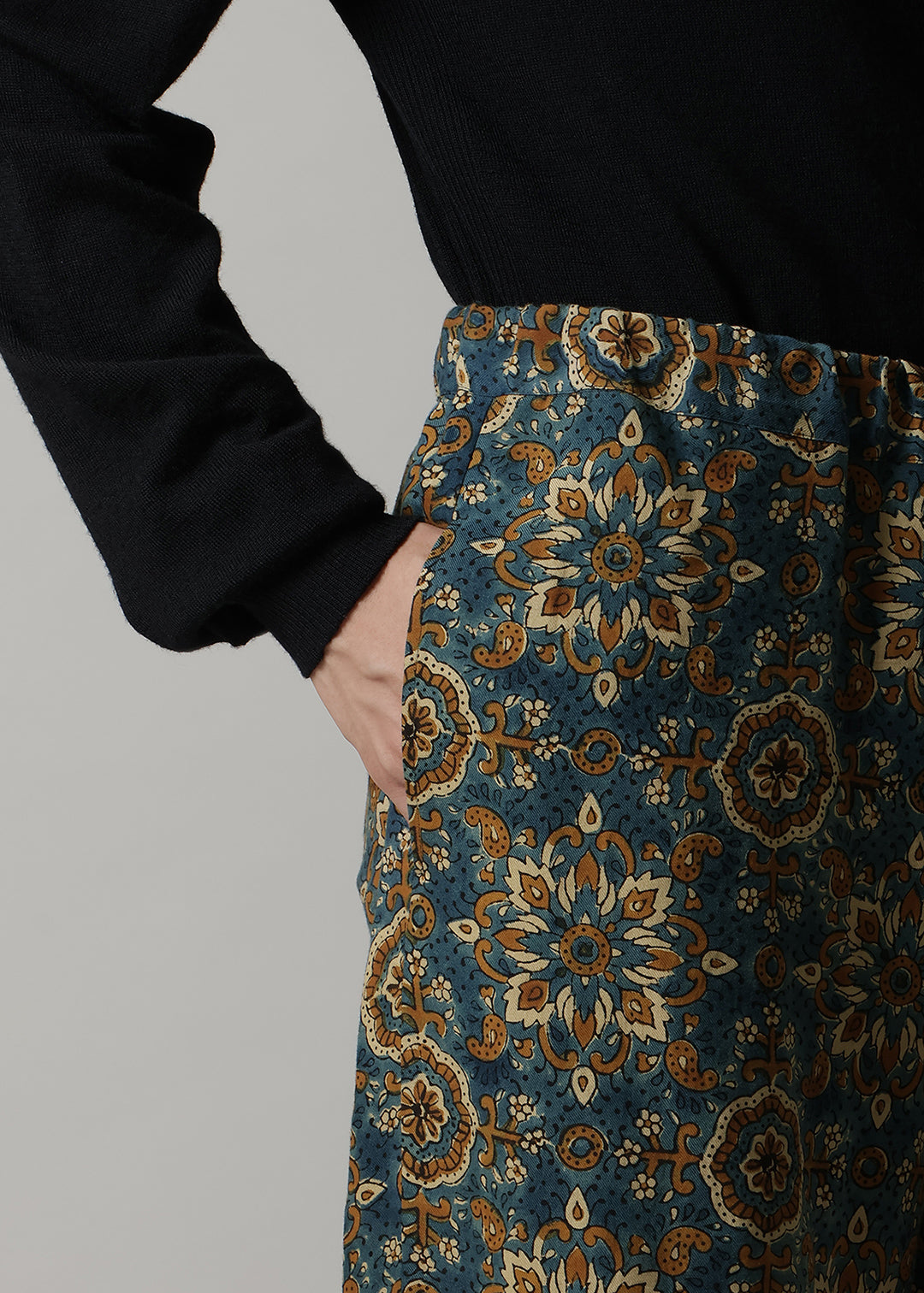 Xing Pants Block Print (paisley)