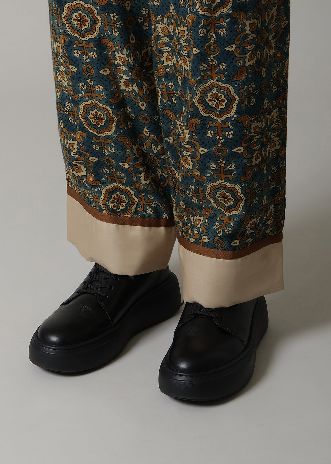 Xing Pants Block Print (paisley)