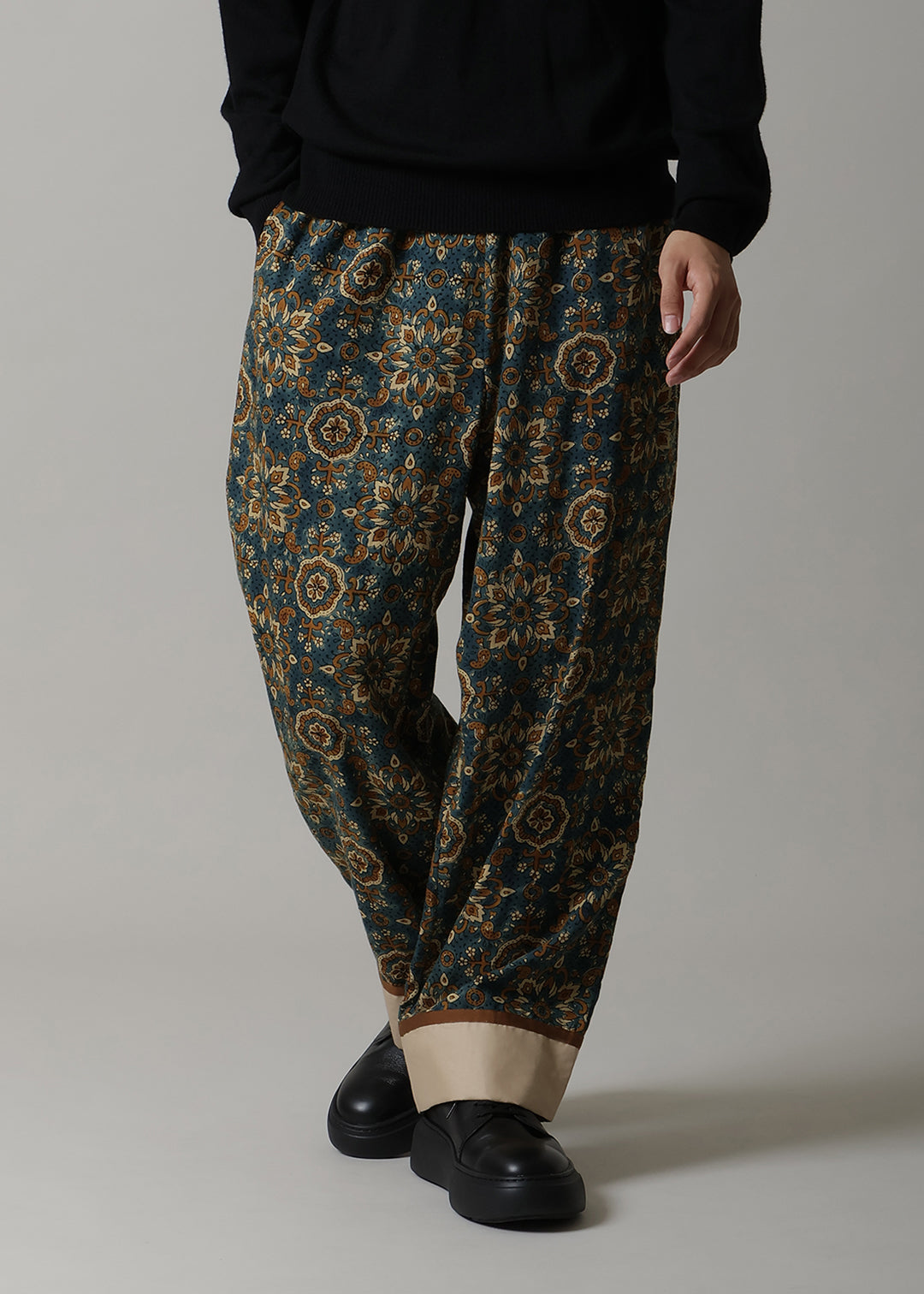 Xing Pants Block Print (paisley)