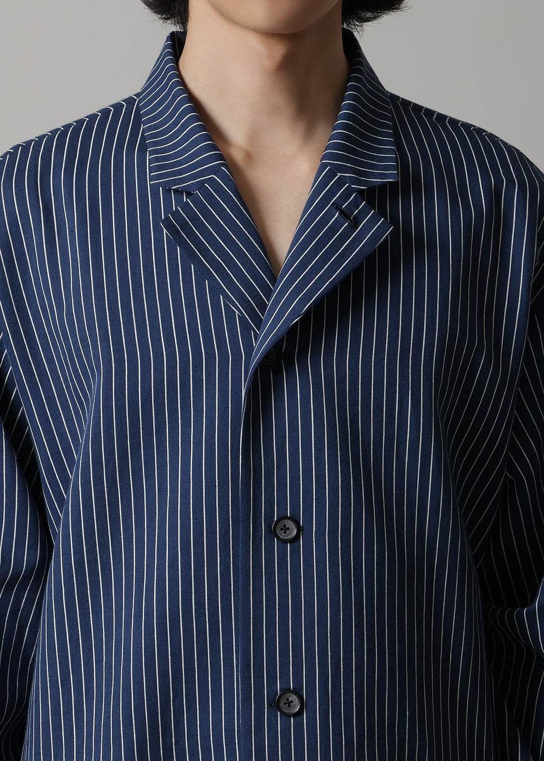 Kaname Multi SH Jacket L/C stripe