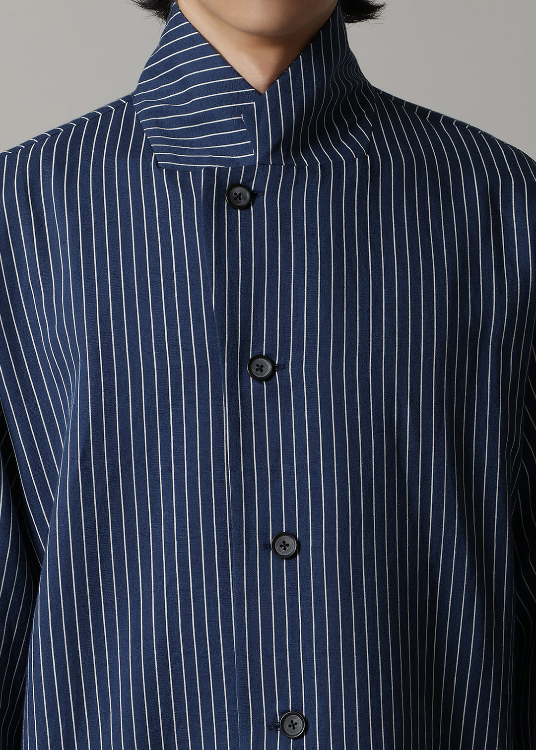 Kaname Multi SH Jacket L/C stripe