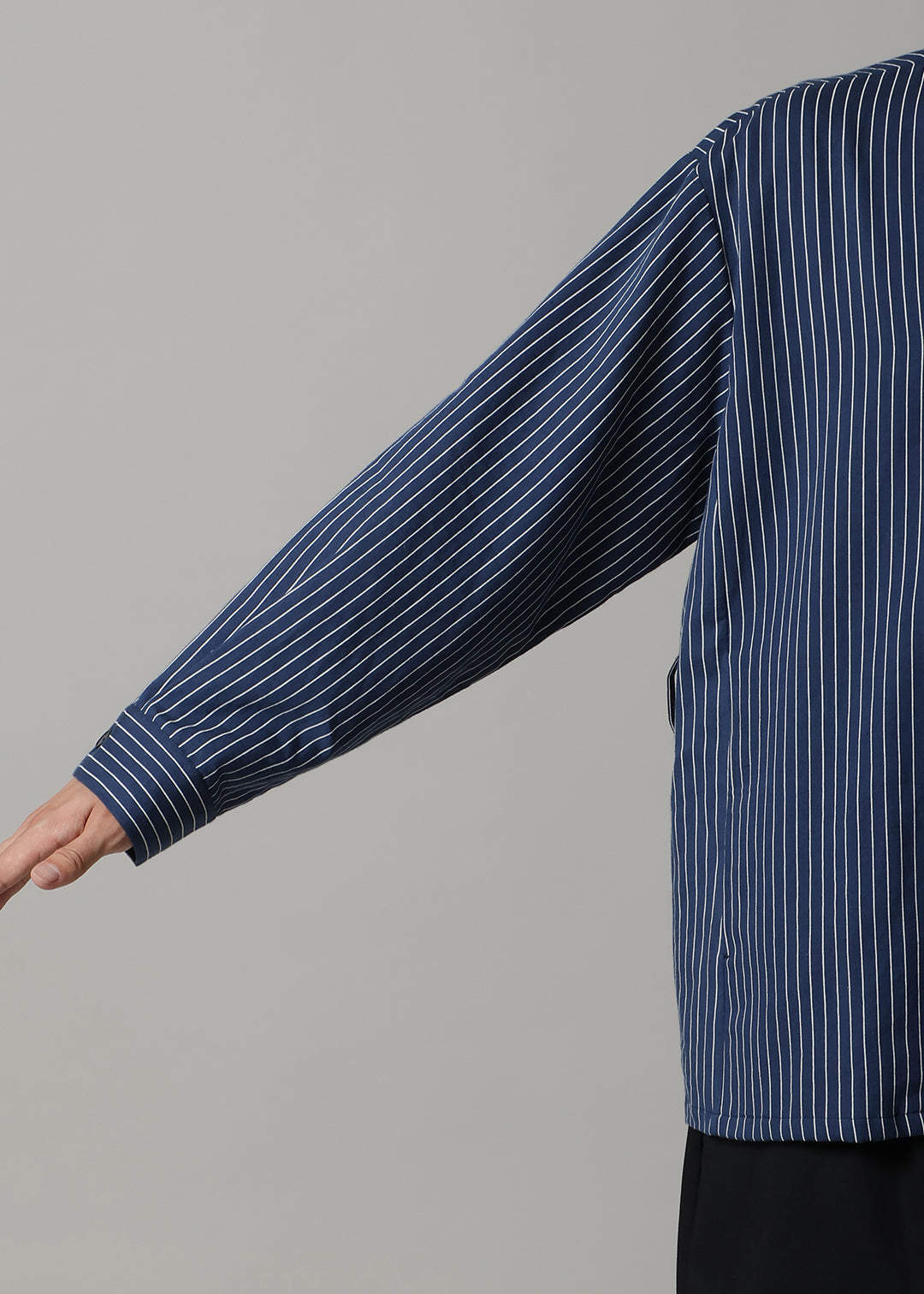 Kaname Multi SH Jacket L/C stripe