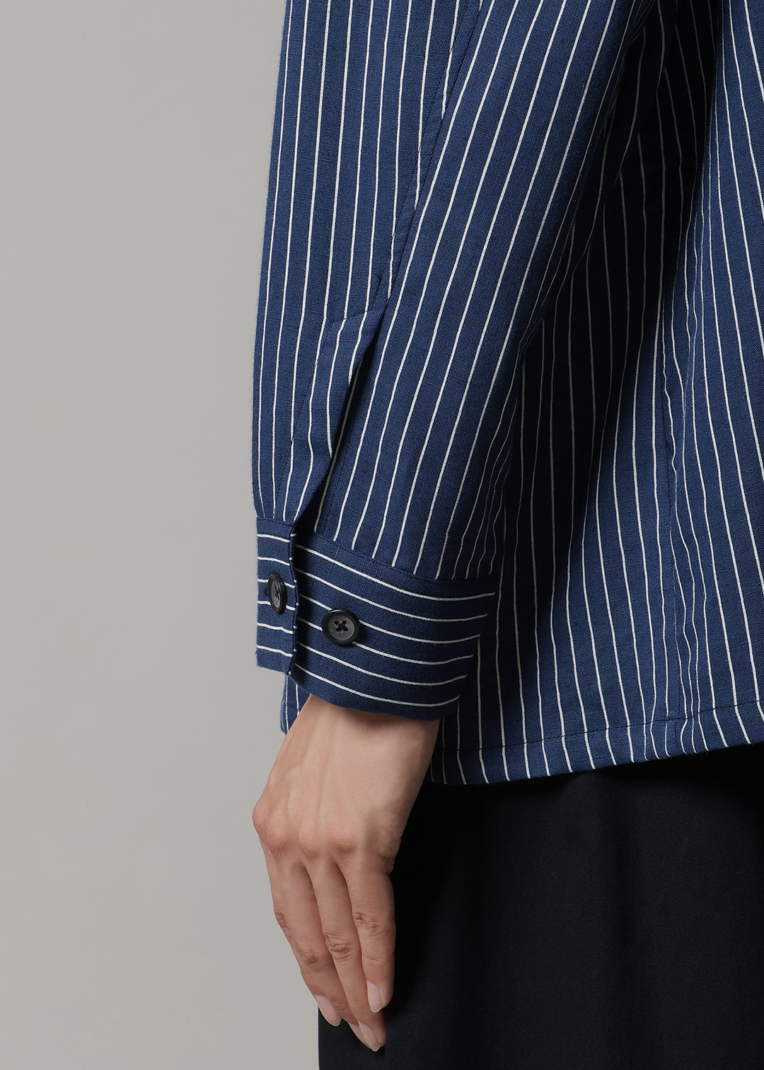 Kaname Multi SH Jacket L/C stripe