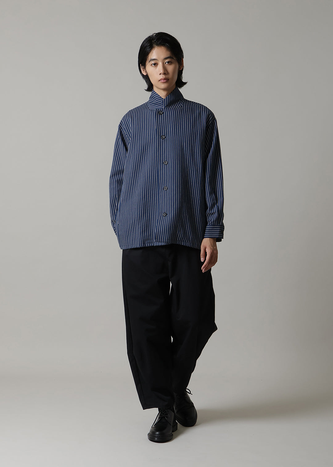 Kaname Multi SH Jacket L/C stripe