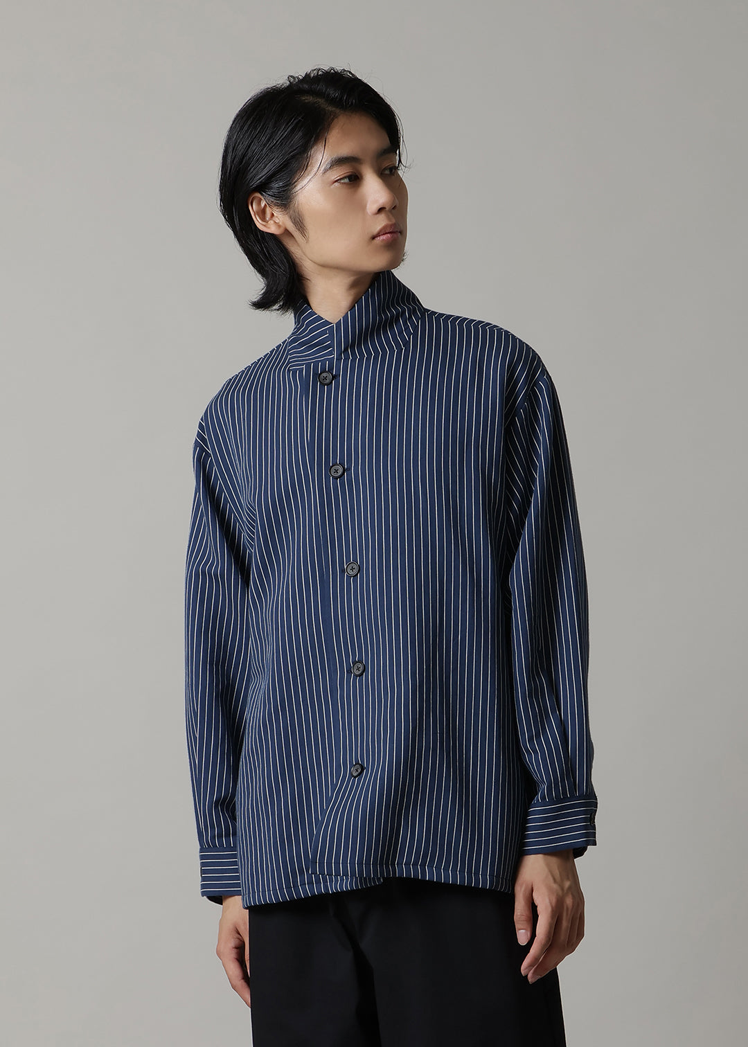 Kaname Multi SH Jacket L/C stripe