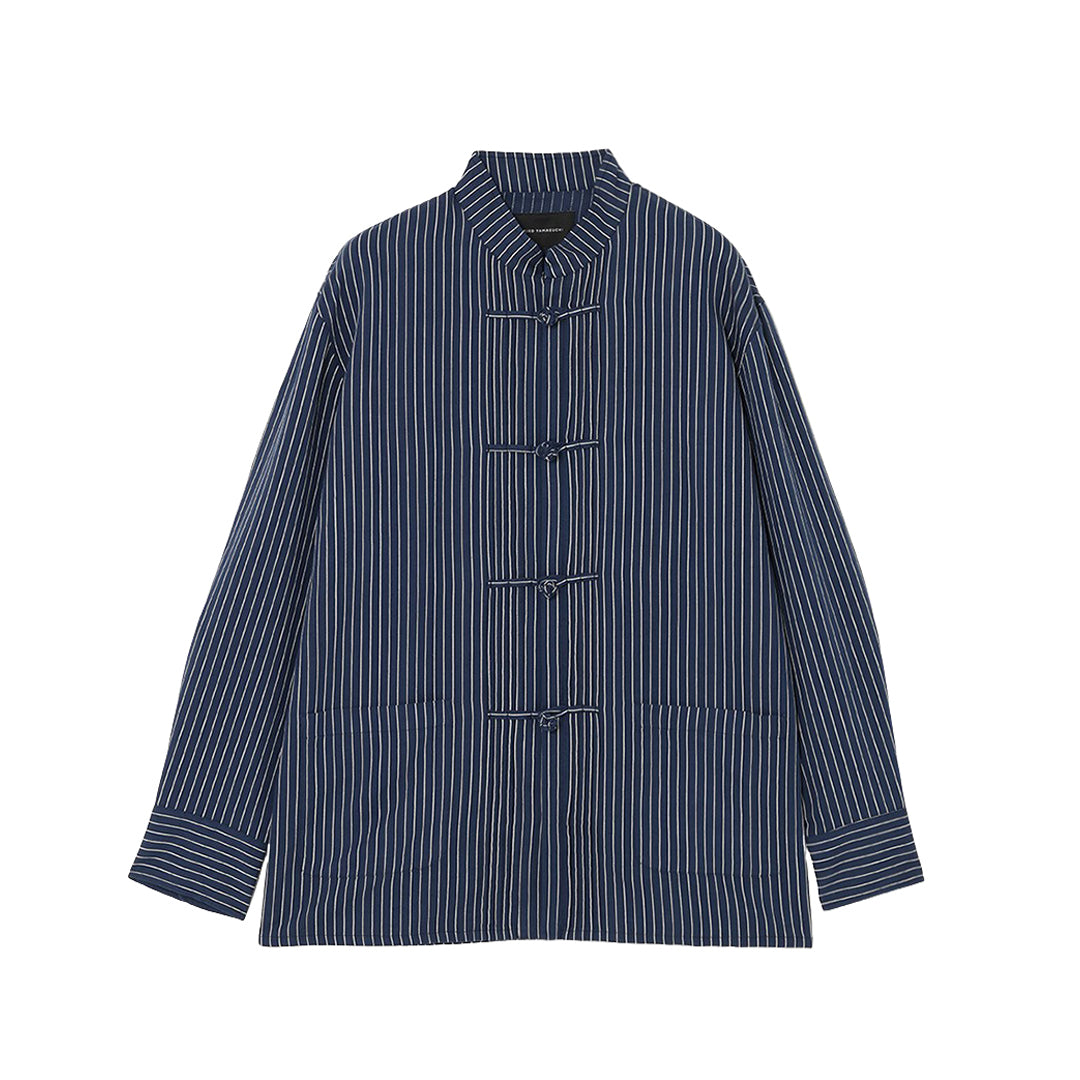 Xing Pintuck China Shirt L/C stripe