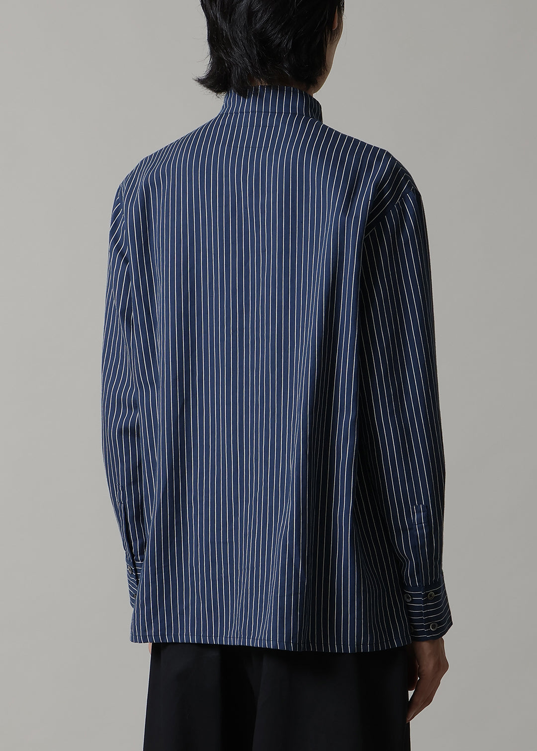 Xing Pintuck China Shirt L/C stripe