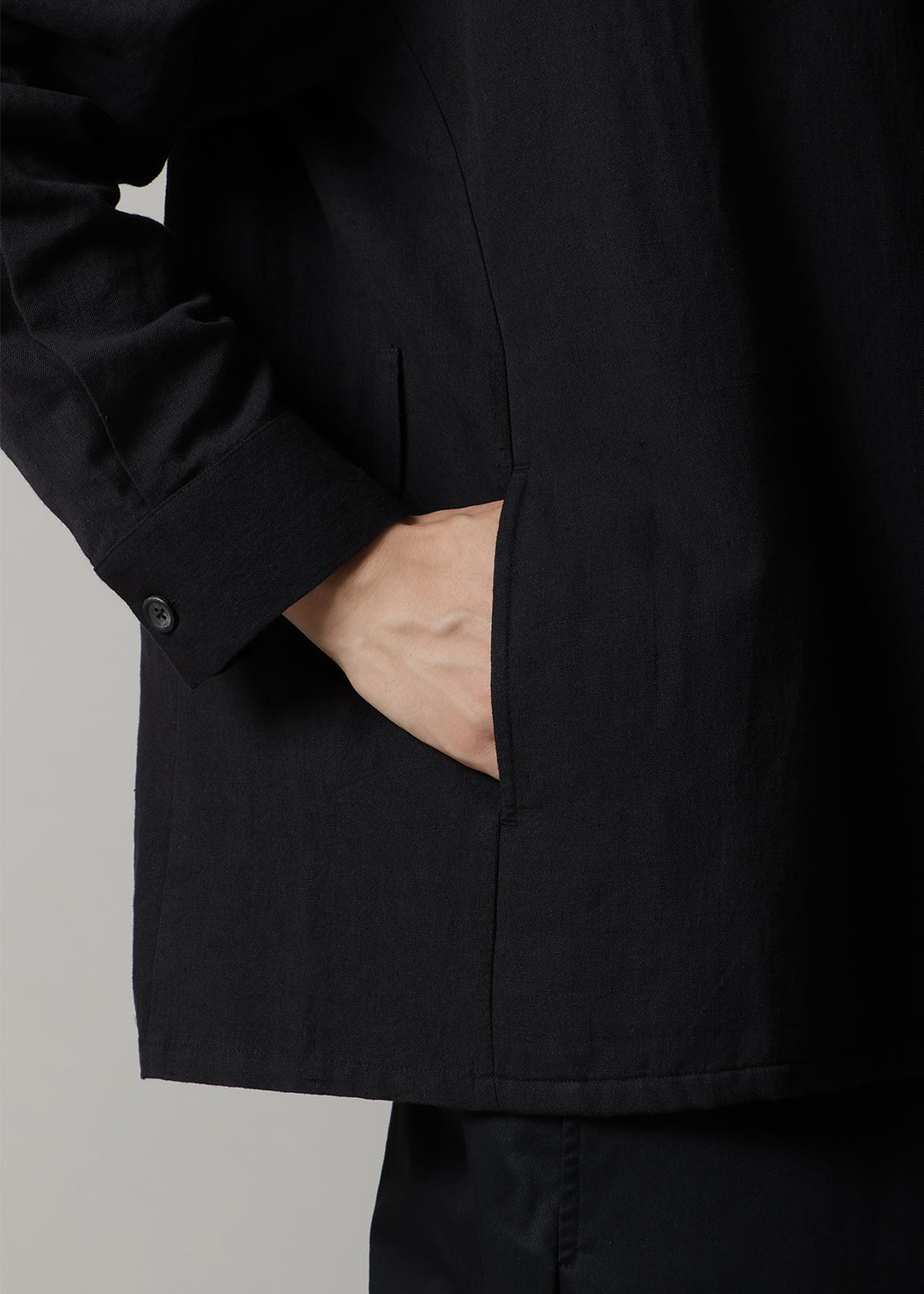 Kaname Multi SH Jacket Linen Khadi