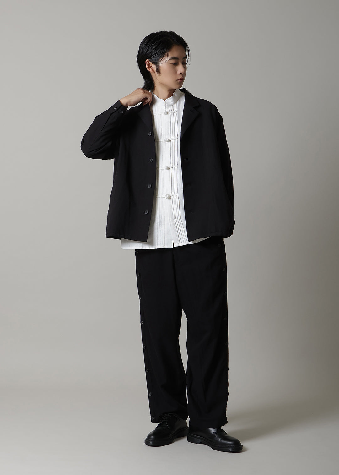 Kaname Multi SH Jacket Linen Khadi