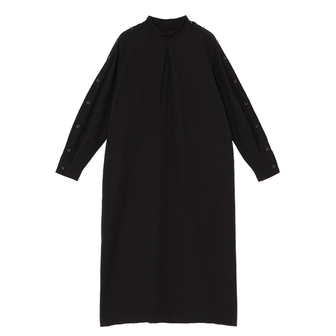 Xing Side Button OP Linen Khadi