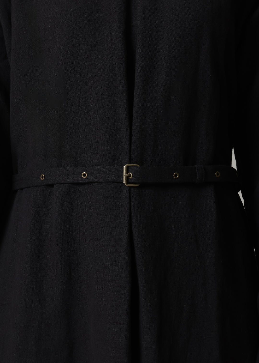 Xing Side Button OP Linen Khadi