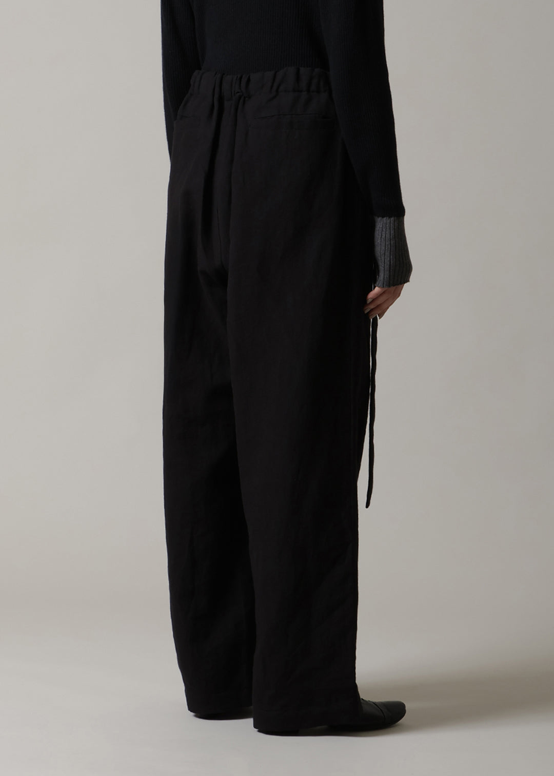 Obi Wrap Pants Linen Khadi