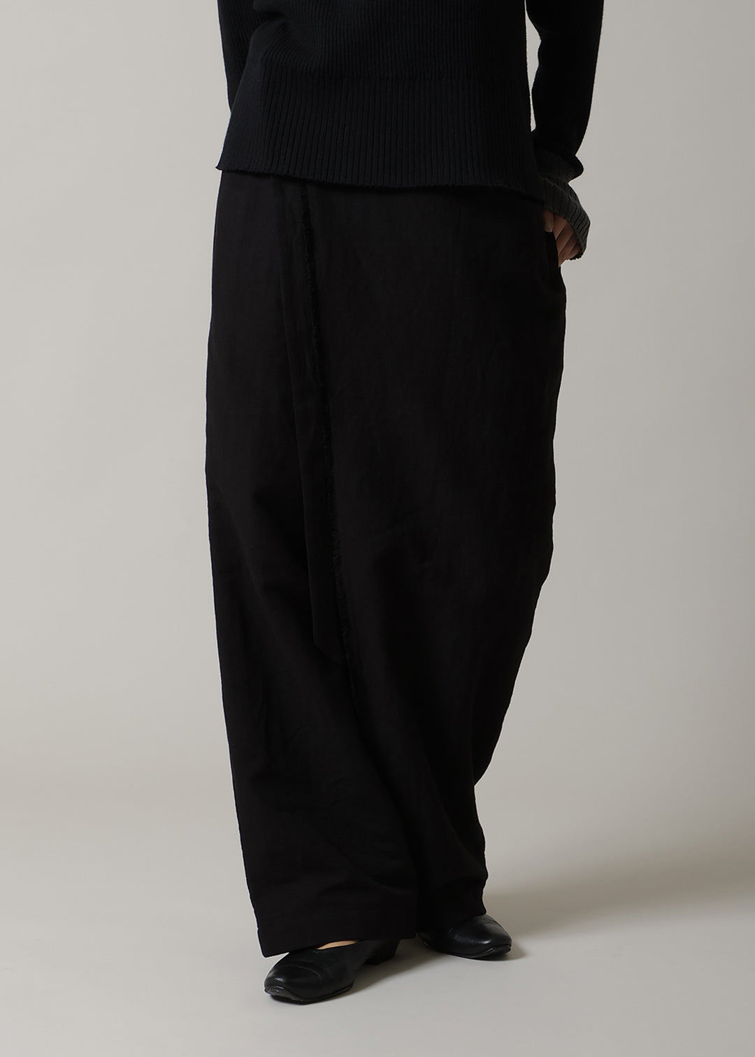 Obi Wrap Pants Linen Khadi