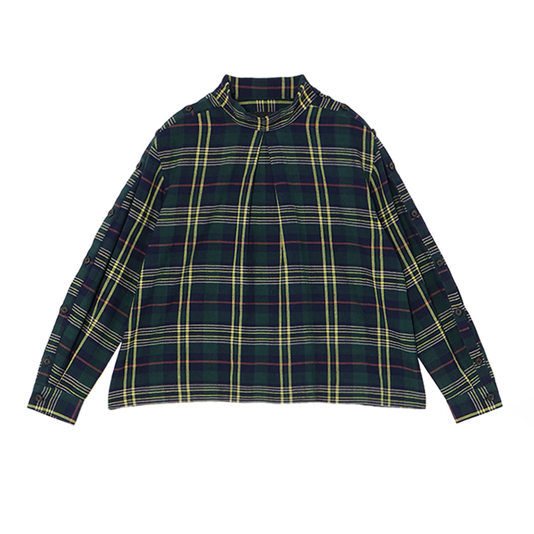 Xing Side Button Tunic 56dt check