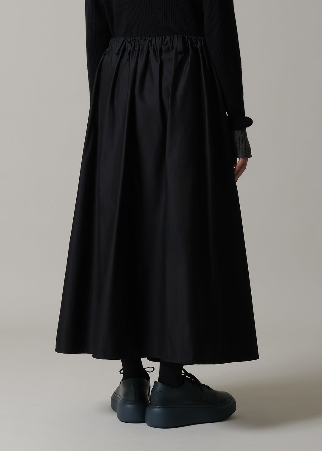 Kaname Uneven Pleat SK Cotton Chino