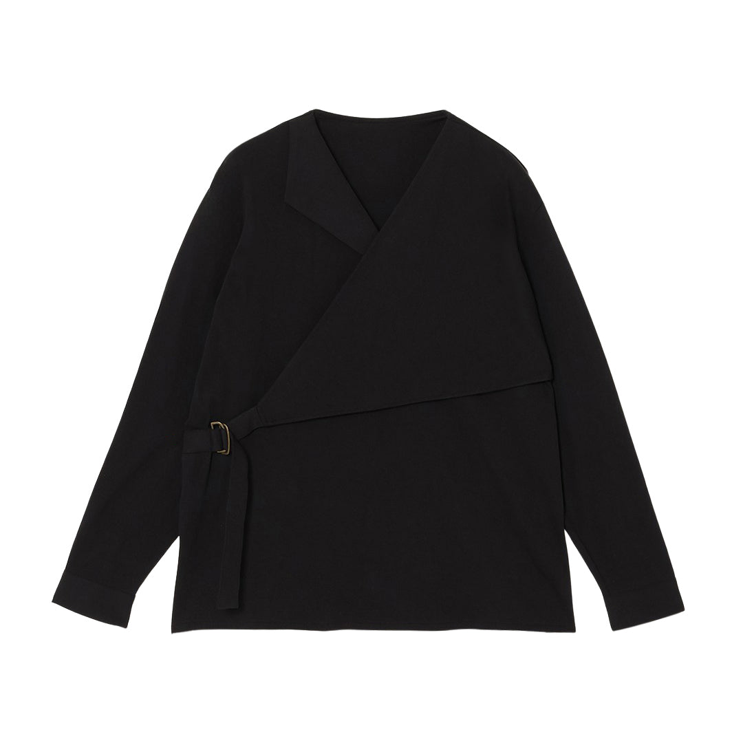 Yuragi Belted Shirt Organic Cotton