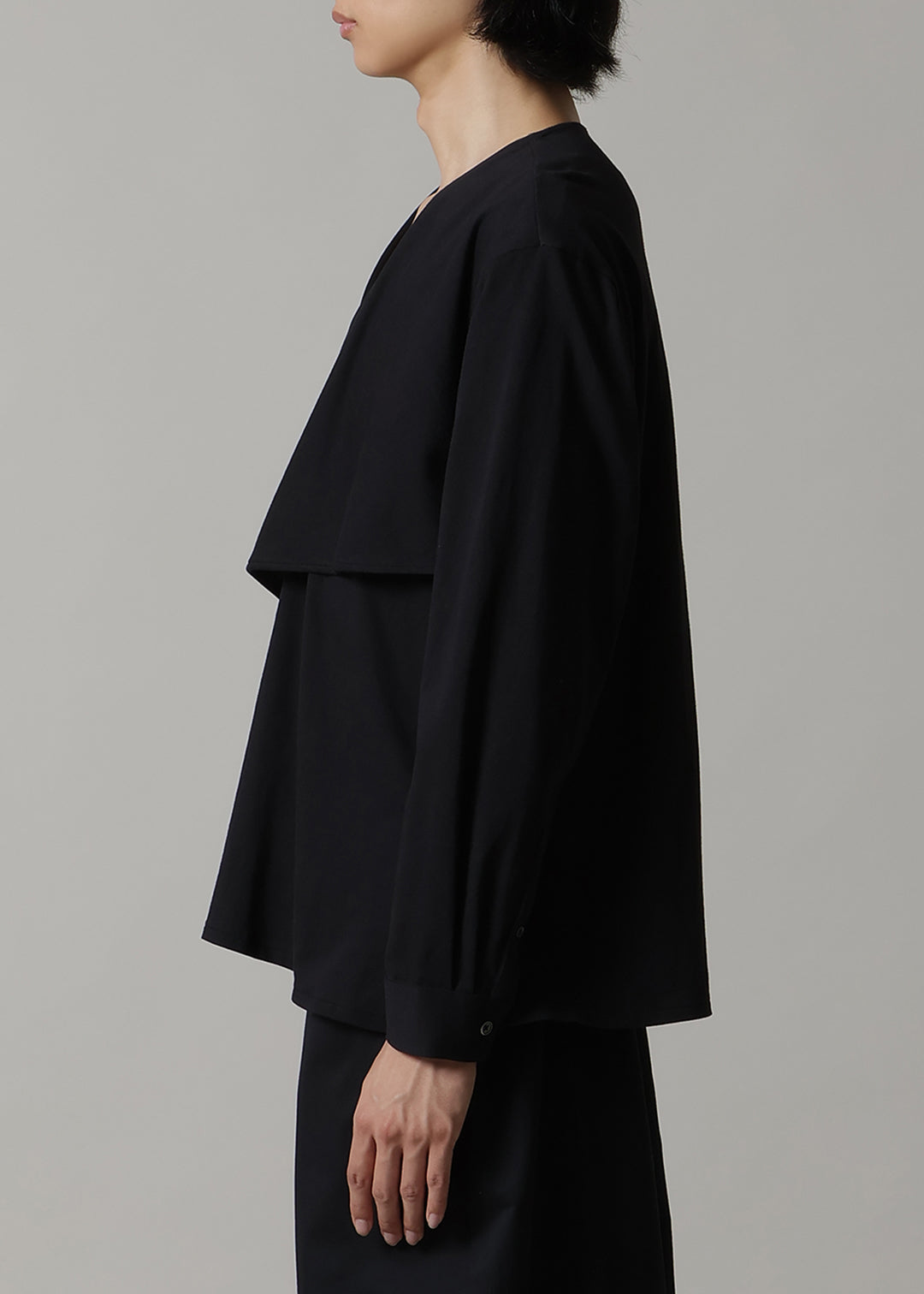 Yuragi Belted Shirt Organic Cotton