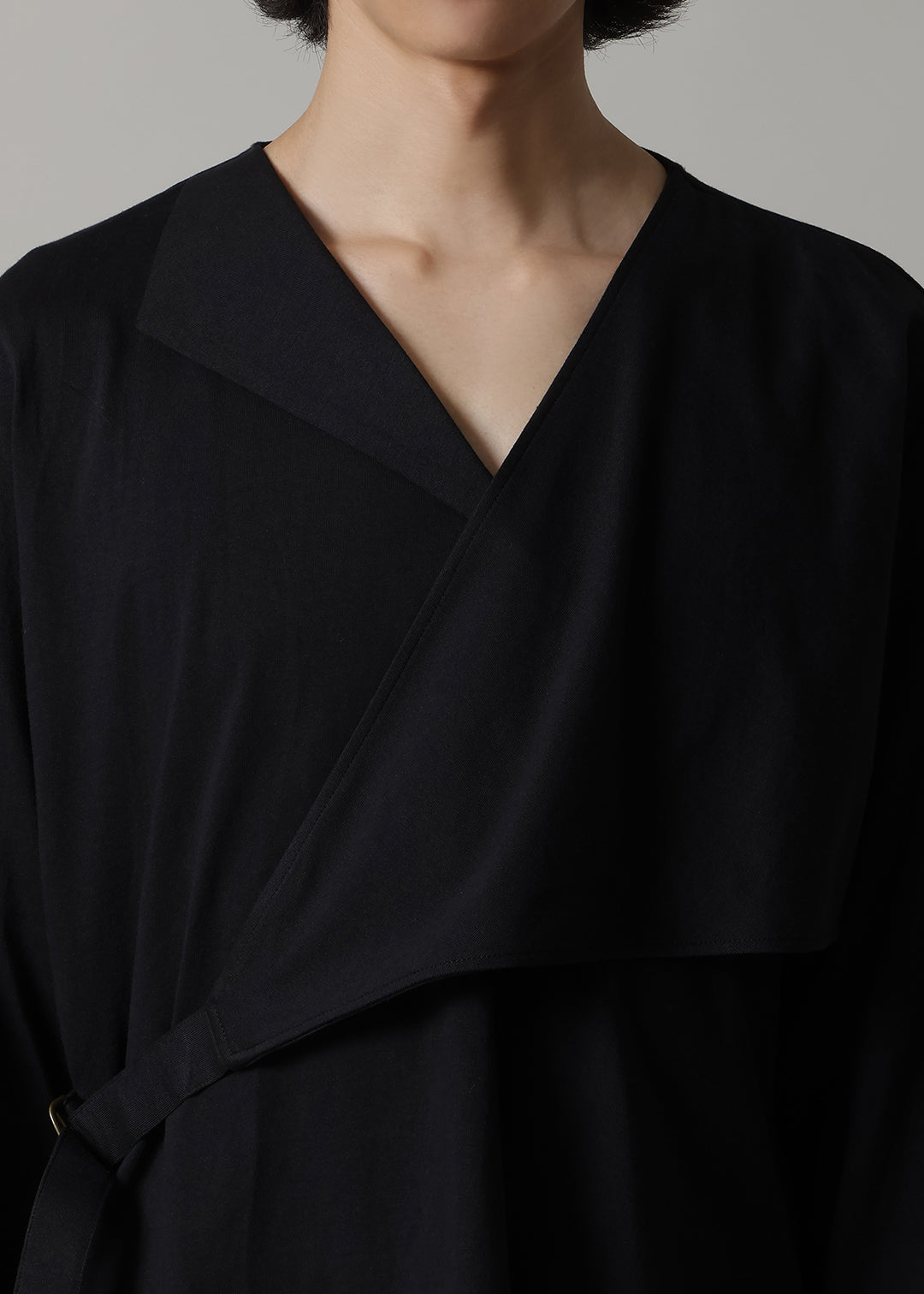 Yuragi Belted Shirt Organic Cotton