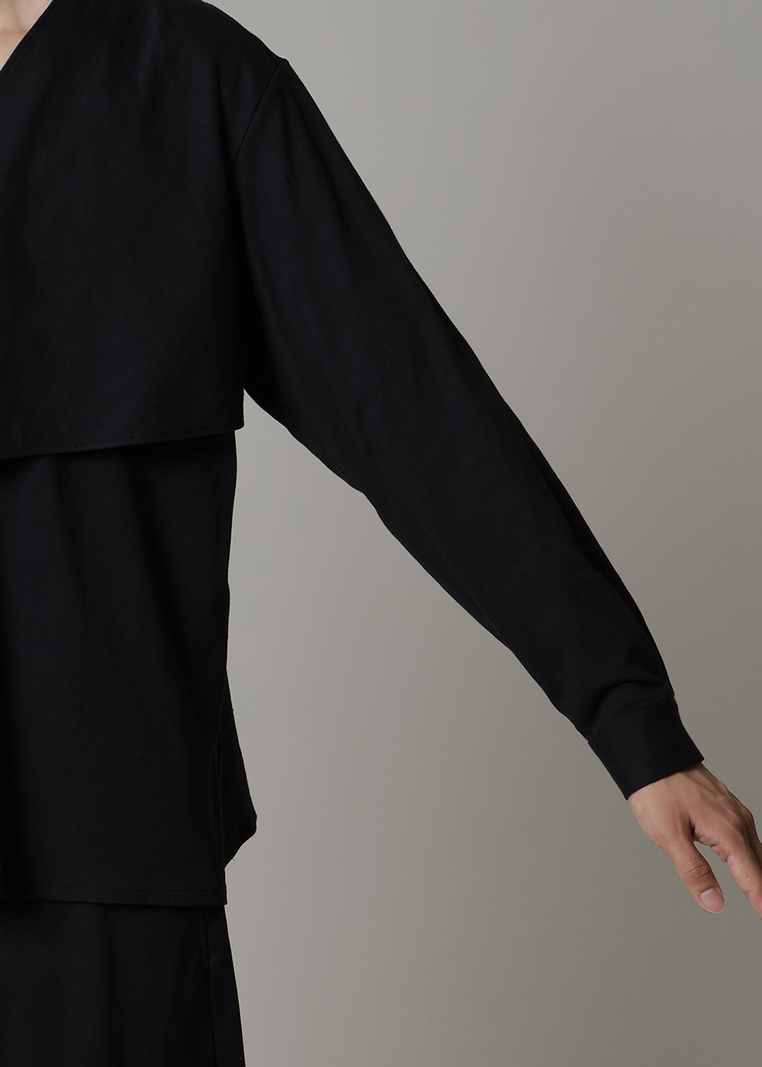 Yuragi Belted Shirt Organic Cotton