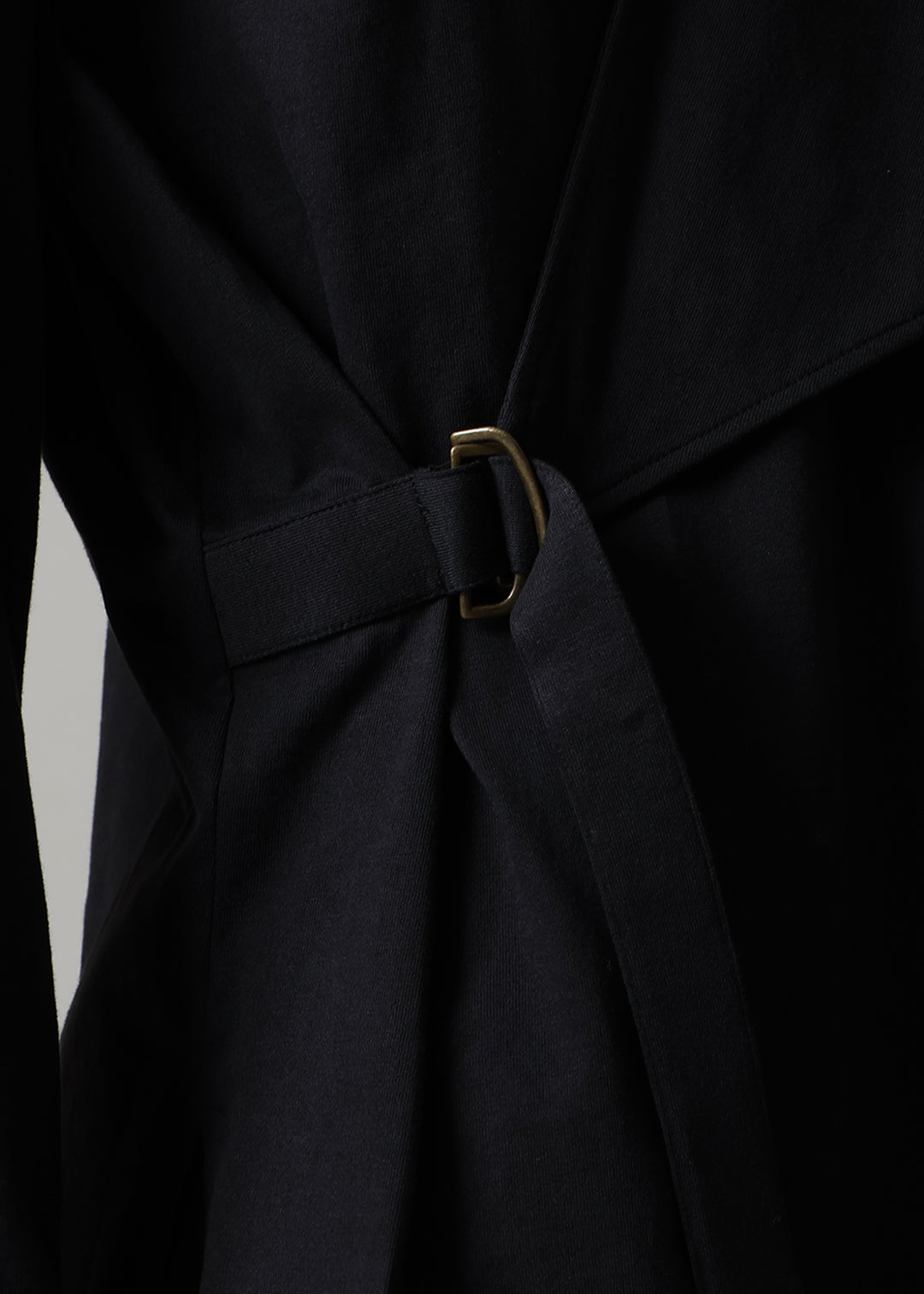 Yuragi Belted Shirt Organic Cotton