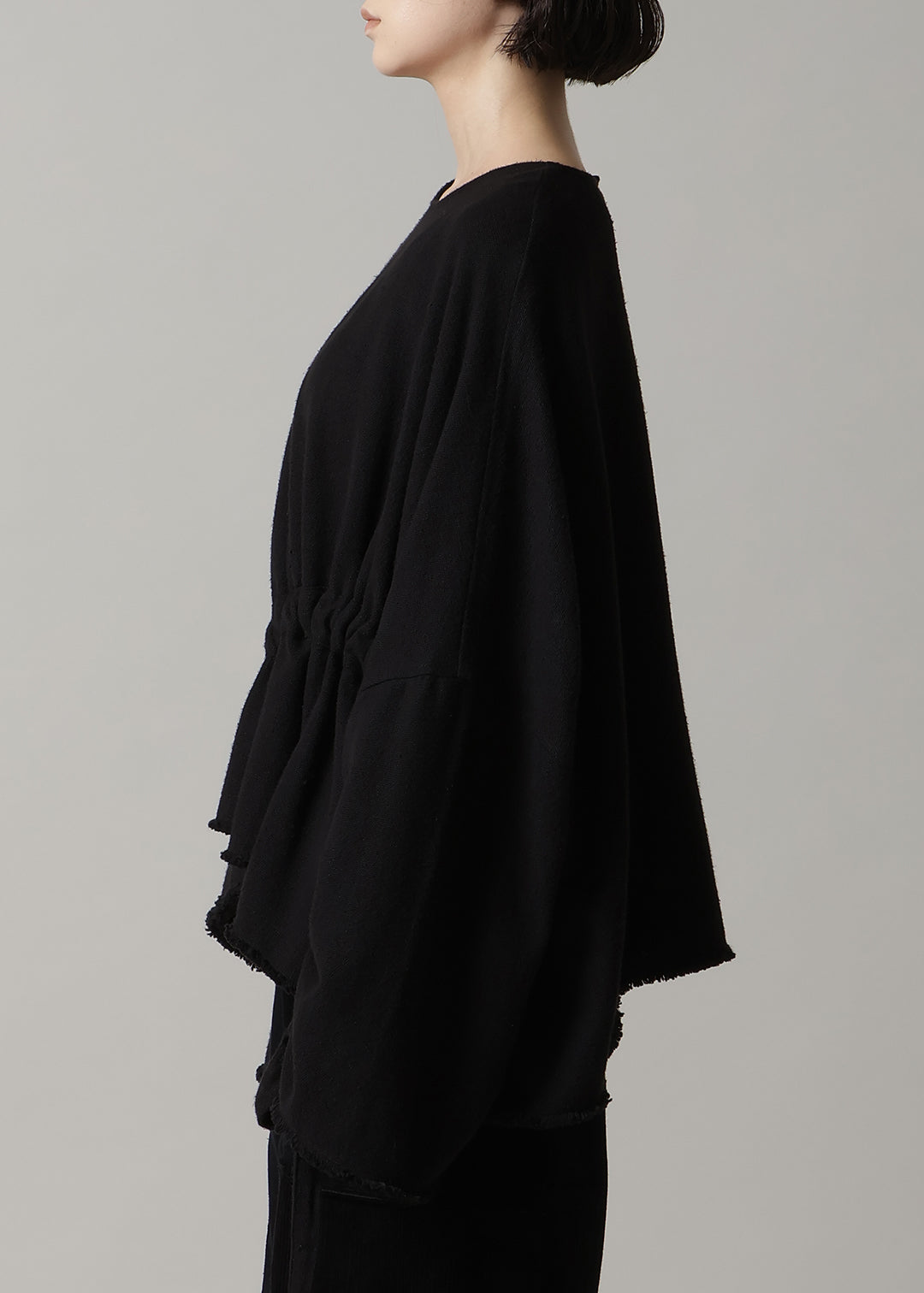 Rhythm Waist Gather Tops 20dt Khadi