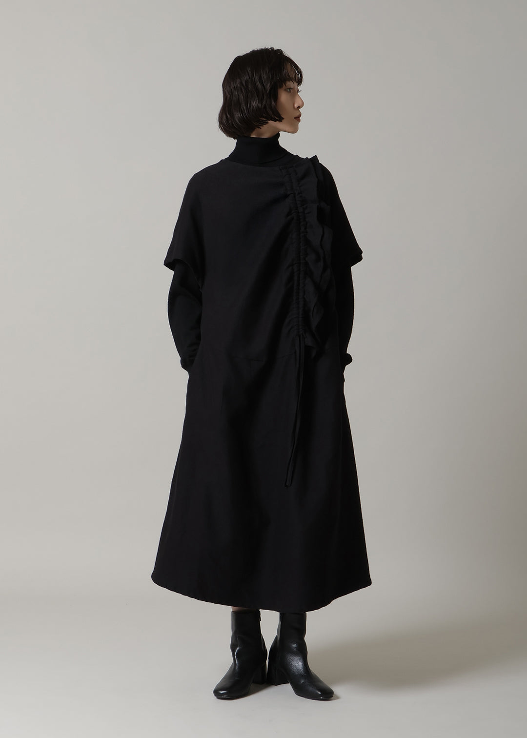 Rhythm Gather Frill OP 40tw Khadi