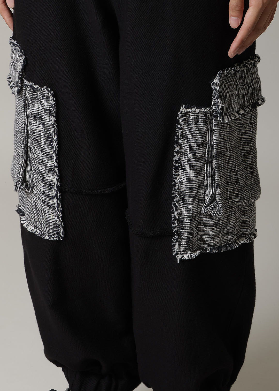 Play Patchwork Pocket Pants Khadi