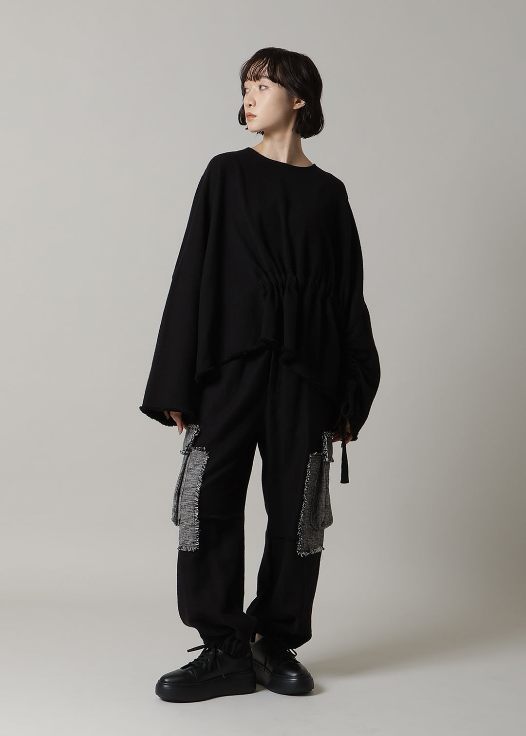 Play Patchwork Pocket Pants Khadi