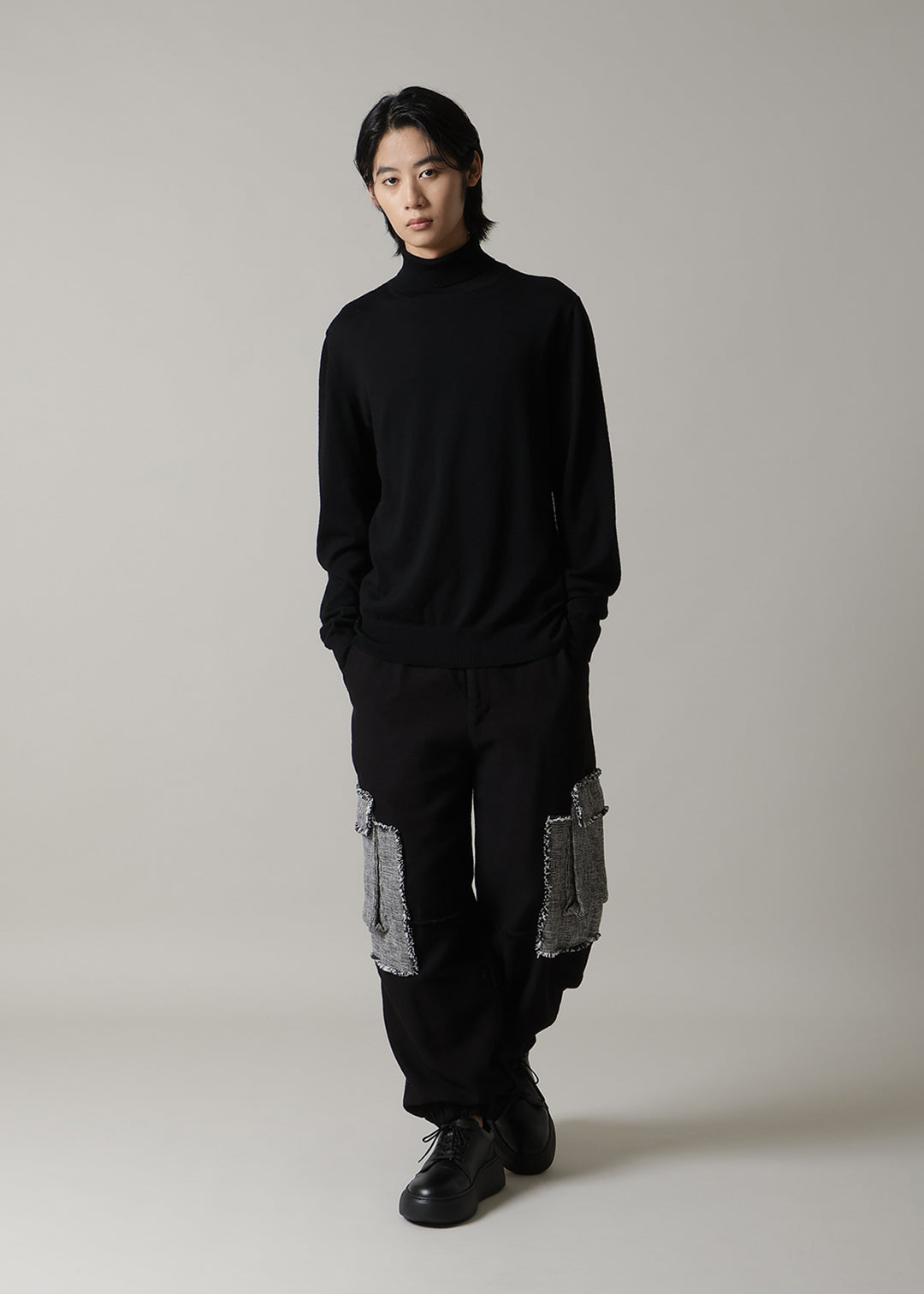 Play Patchwork Pocket Pants Khadi